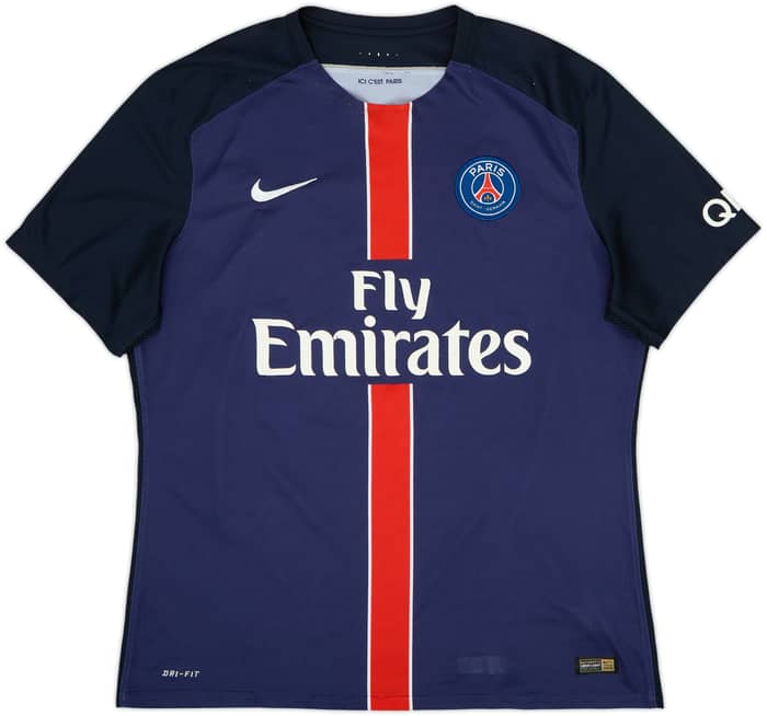 2015-16 Paris Saint-Germain Camiseta Local Auténtica Ibrahimovic #10 - 6/10 - (XL)