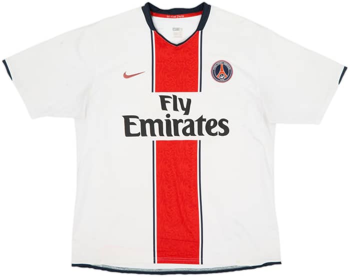 Camiseta de visitante del Paris Saint-Germain 2007-08 - 4/10 - (L)