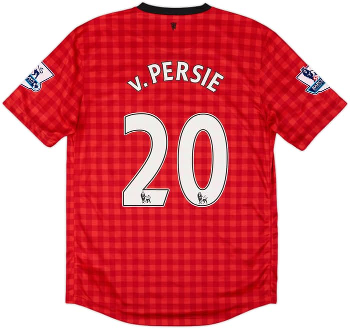2012-13 Manchester United Home Shirt v.Persie #20 - 6/10 - (M)
