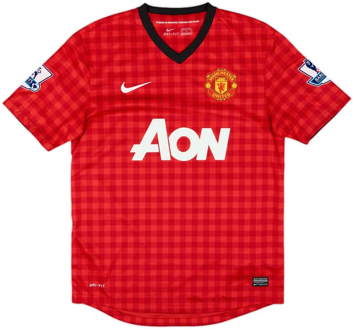 2012-13 Manchester United Home Shirt v.Persie #20 - 6/10 - (M)