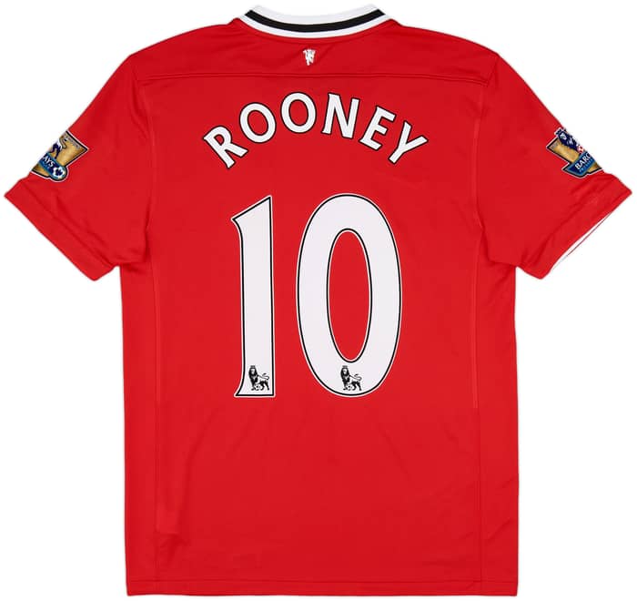 2011-12 Manchester United Home Shirt Rooney #10 - 9/10 - (M)