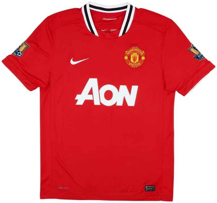 2011-12 Manchester United Home Shirt Rooney #10 - 9/10 - (M)