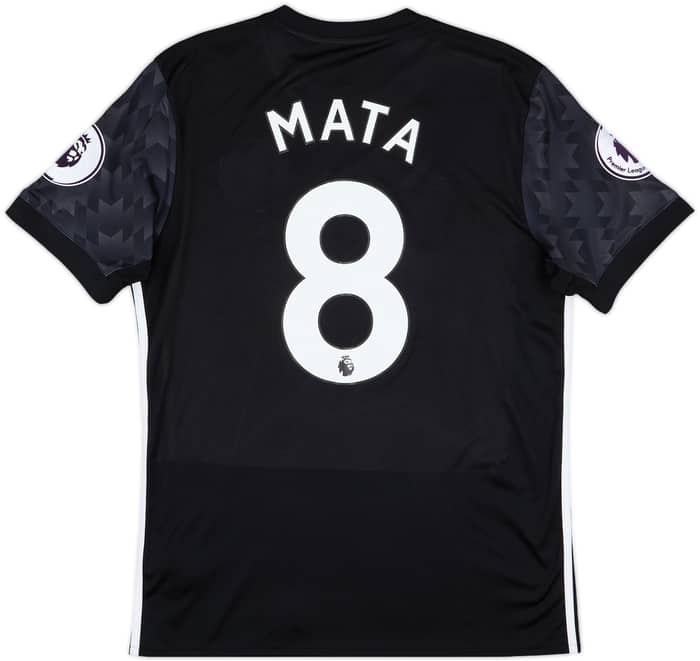 2017-18 Manchester United Away Shirt Mata #8 - 9/10 - (M)