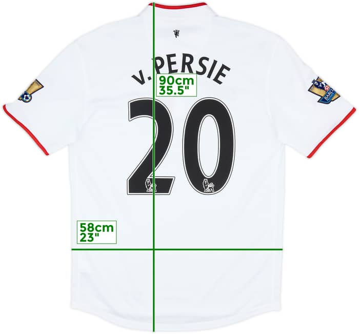 2012-14 Manchester United Away Shirt v. Persie - 8/10 - (M)