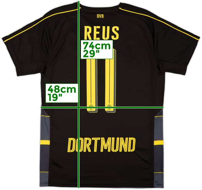 2016-17 Borussia Dortmund Away Shirt Reus #11 - 9/10 - (M)