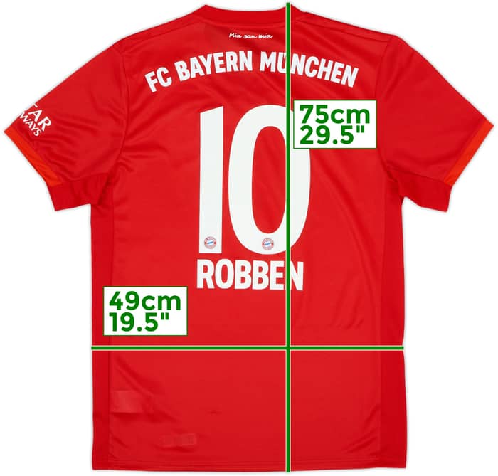 2019-20 Bayern Munich Home Shirt Robben #10 (M)