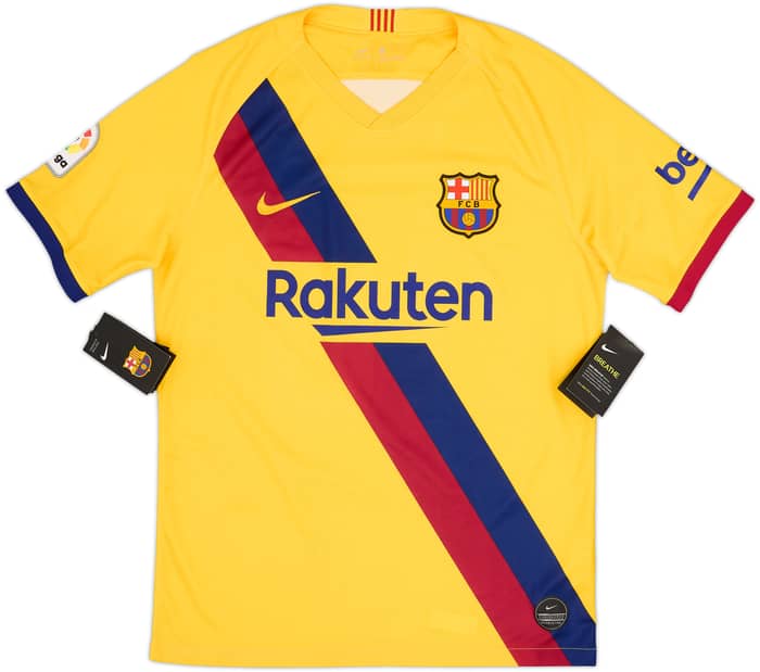 2019-20 Barcelona Visitante Camiseta Messi #10 (M