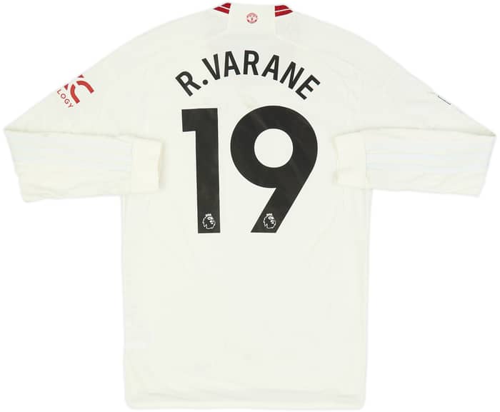 2023-24 Manchester United Authentic Third L/S Shirt R.Varane #19 (M)