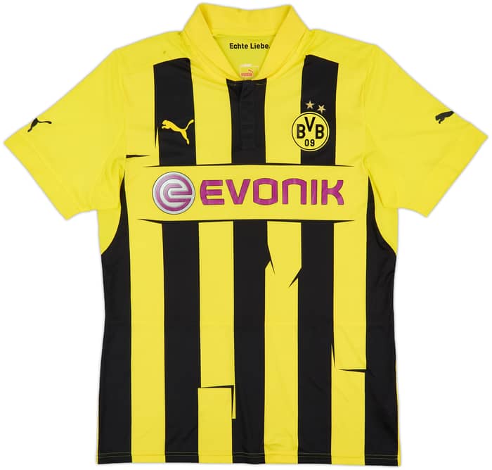 Camiseta de local europea del Borussia Dortmund 2012-13 - 8/10 - (XL)