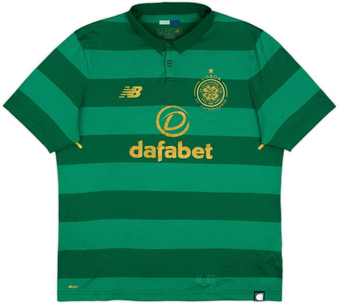 2017-18 Celtic 'Lisbon Lions 50th Anniversary' Away Shirt - 9/10 - (L)