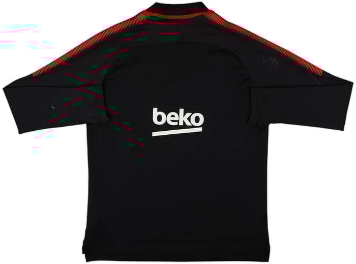 2017-18 Barcelona Nike 1/4 Zip Drill Top - 6/10 - (L)
