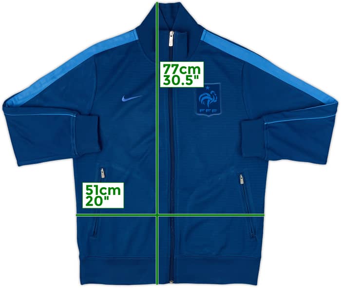2013-14 France Nike Track Jacket - 6/10 - (M)