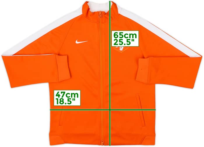 2014-15 Netherlands Nike Track Jacket - 6/10 - (XL.Boys)