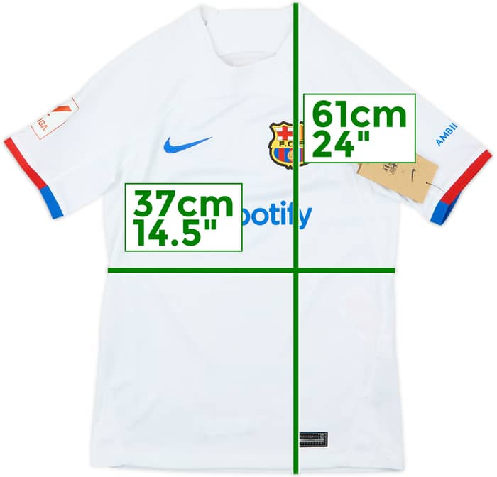 2023-24 Barcelona Away Shirt (11-12 Years)