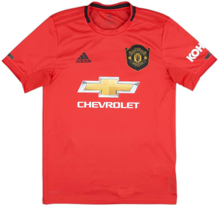 2019-20 Manchester United Home Shirt Pogba #6 - 9/10 - (S)