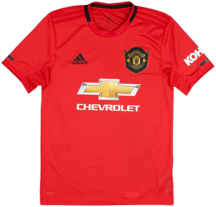 2019-20 Manchester United Home Shirt Pogba #6 - 7/10 - (S)