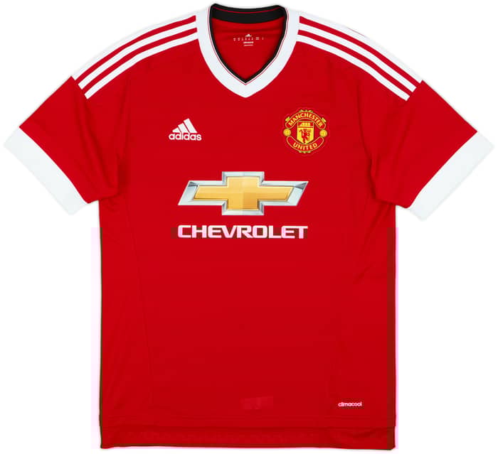 2015-16 Manchester United Home Shirt Martial #9 - 8/10 - (M)