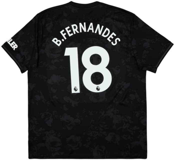 2019-20 Manchester United Third Shirt B.Fernandes #18 - 6/10 - (XL)