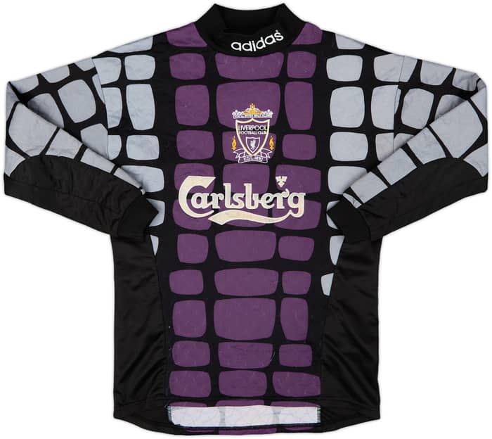 1994-95 Liverpool GK Shirt James #1 - 6/10 - (S)