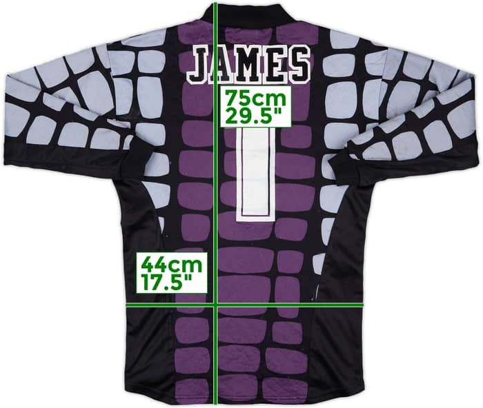 1994-95 Liverpool GK Shirt James #1 - 6/10 - (S)