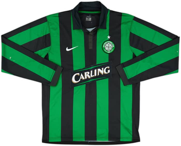 2006-08 Celtic Away L/S Shirt Nakamura #25 - 5/10 - (M)