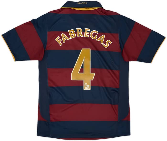 2007-08 Arsenal Third Shirt Fabregas #4 - 8/10 - (S)