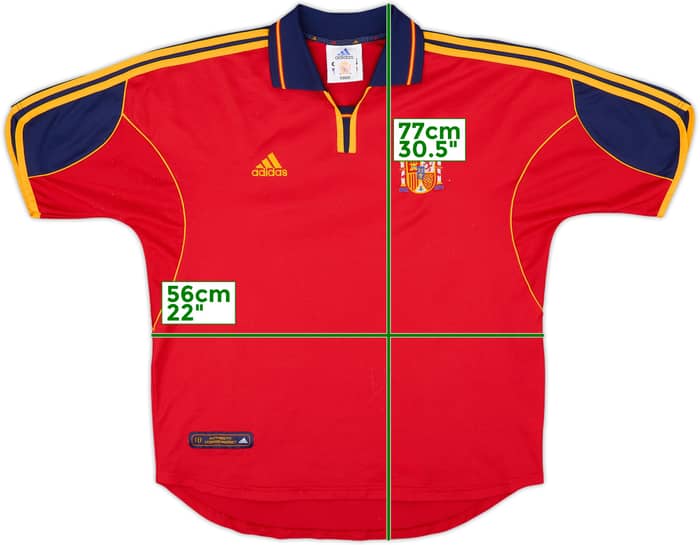 1999-02 Spain Home Shirt #10 - 4/10 - (L)