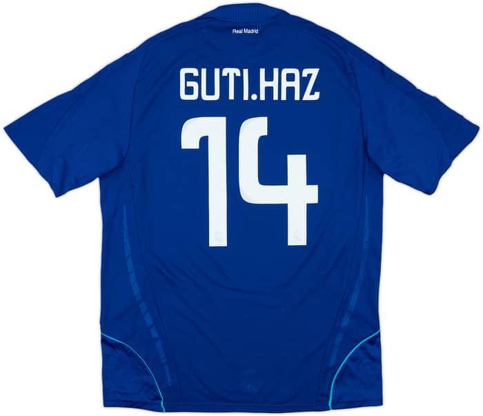 2008-09 Real Madrid Away Shirt Guti. Haz #14 - 8/10 - (XL)