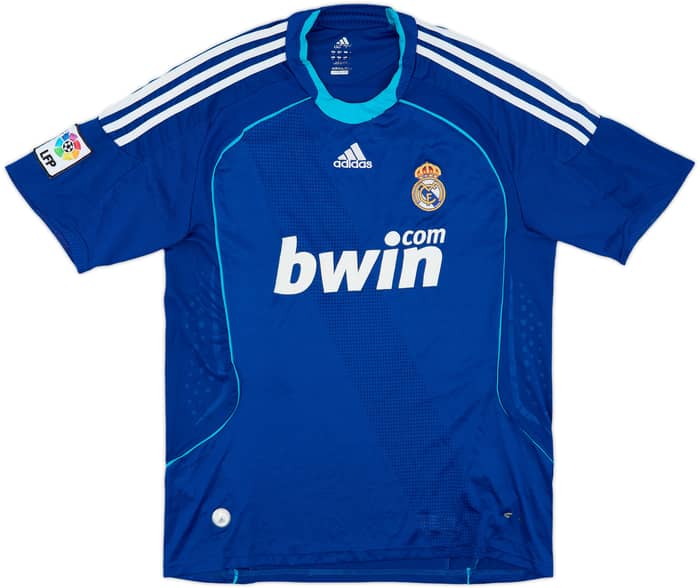 2008-09 Real Madrid Away Shirt Guti. Haz #14 - 8/10 - (XL)