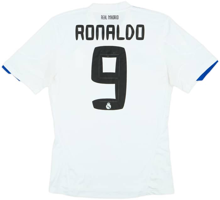 2010-11 Real Madrid Home Shirt Ronaldo #9 - 6/10 - (S)