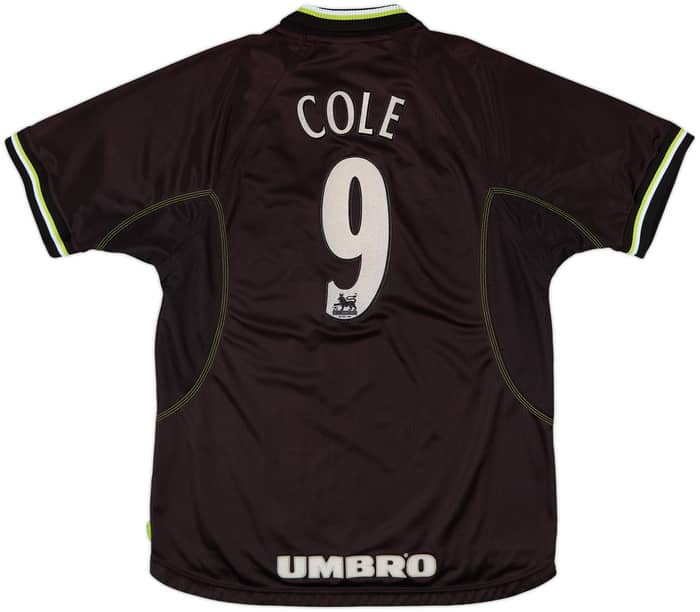 1998-99 Manchester United Third Shirt Cole #9 - 7/10 - (L)
