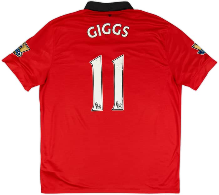 2013-14 Manchester United Home Shirt Giggs #11 - 5/10 - (XL)