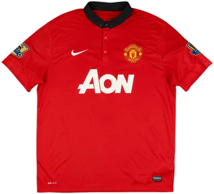 2013-14 Manchester United Home Shirt Giggs #11 - 5/10 - (XL)