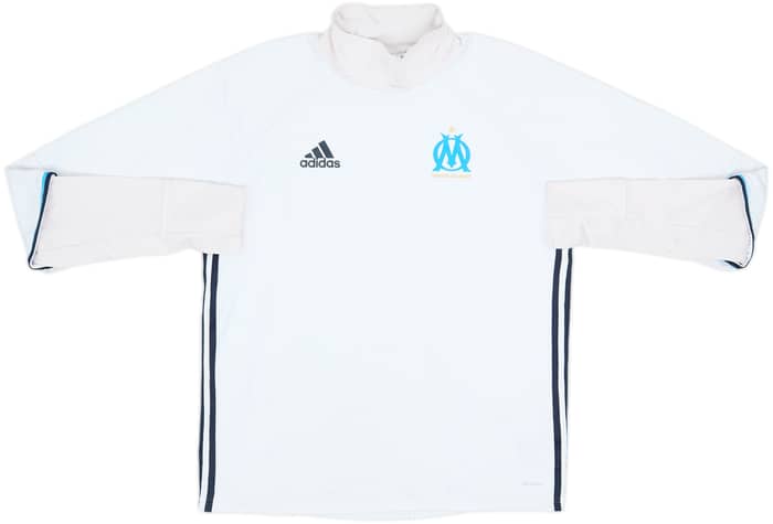 2016-17 Olympique Marseille adidas Drill Top - 5/10 - (L)