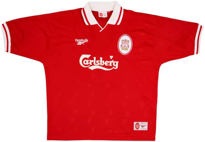 1996-98 Liverpool Home Shirt Redknapp #11 - 8/10 - (XXL)