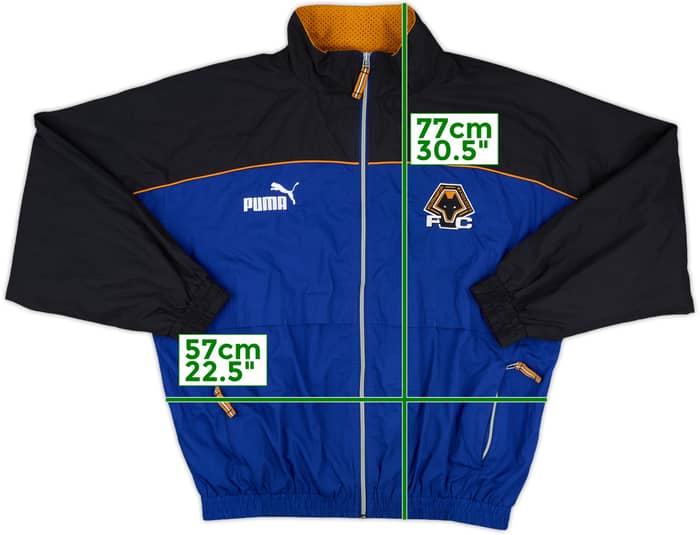 1996-97 Wolves Puma Track Jacket - 8/10 - (L)
