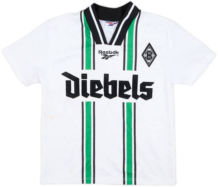 1996-97 Borussia Monchengladbach Signed Home Shirt - 6/10 - (S.Boys)