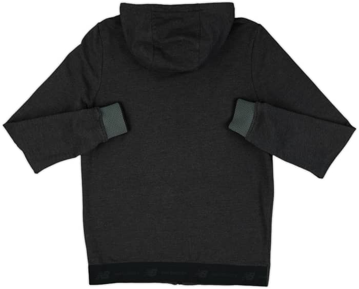 2017-18 Liverpool New Balance Hooded Track Jacket - 9/10 - (S)