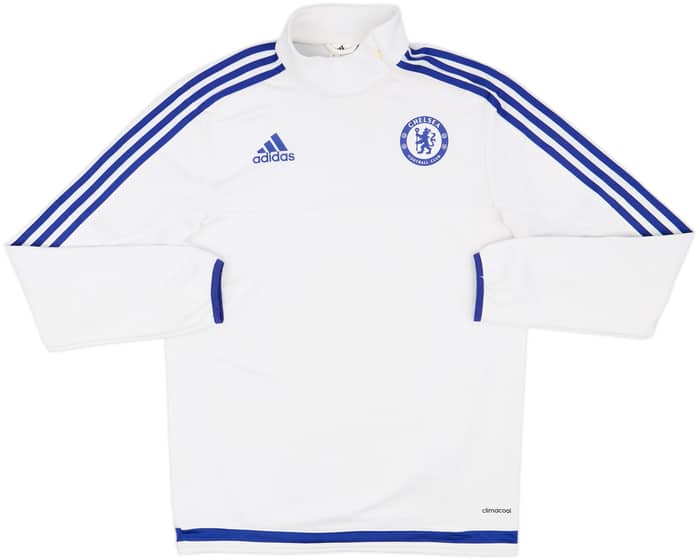 2015-16 Chelsea adidas 1/4 Zip Drill Top - 5/10 - (S)