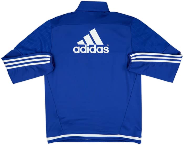 2015-16 Chelsea adidas 1/4 Zip Drill Top - 10/10 - (M)