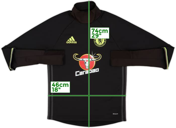 2016-17 Chelsea adidas Drill Top - 9/10 - (XS)