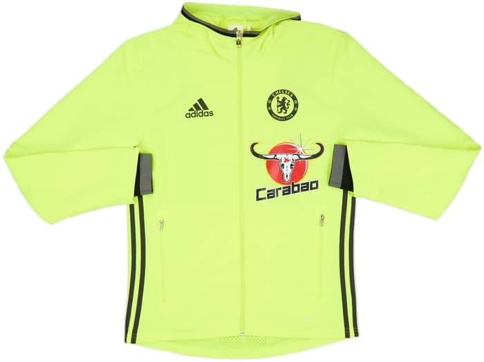 2016-17 Chelsea adidas Hooded Track Jacket - 6/10 - (S)