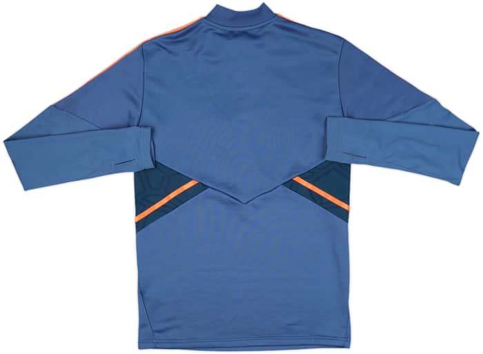 2022-23 Manchester United adidas 1/4 Zip Drill Top - 8/10 - (S)