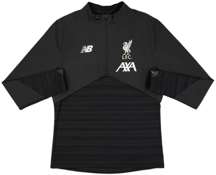 2019-20 Liverpool New Balance 1/4 Zip Drill Top - 7/10 - (M)