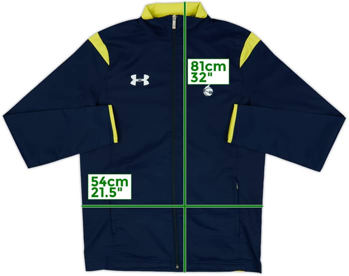 2014-15 Tottenham Under Armour Track Jacket - 9/10 - (L)