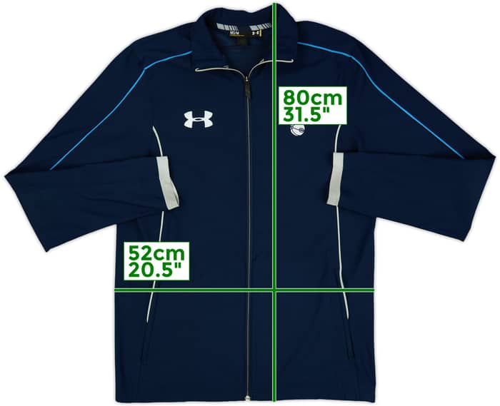 2014-15 Tottenham Under Armour Track Jacket - 9/10 - (M)