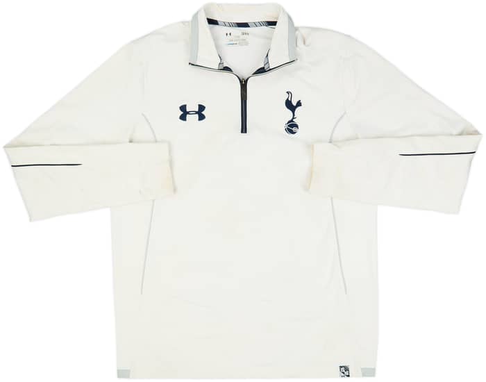 2014-15 Tottenham Under Armour 1/4 Zip Drill Top - 5/10 - (L)