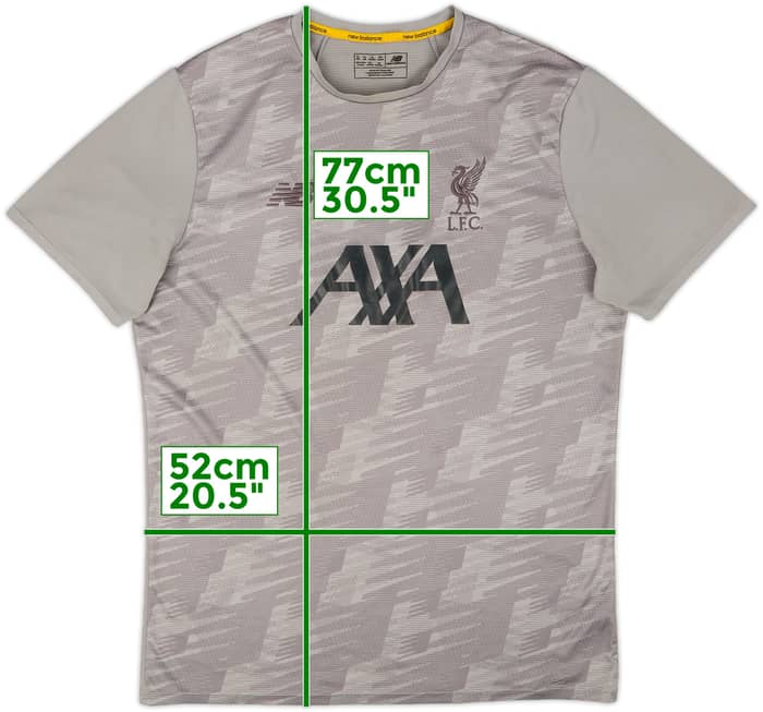 2019-20 Liverpool New Balance Training Shirt - 8/10 - (XL)