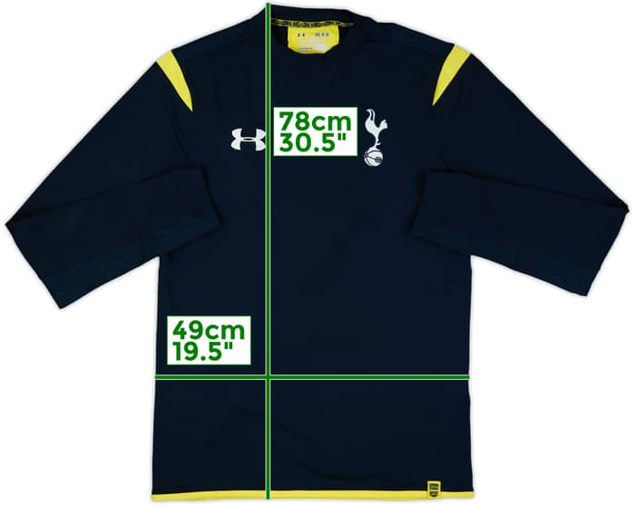 2014-15 Tottenham Under Armour Sweat Top - 10/10 - (M)