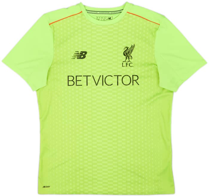 2016-17 Liverpool New Balance Training Shirt - 7/10 - (M)